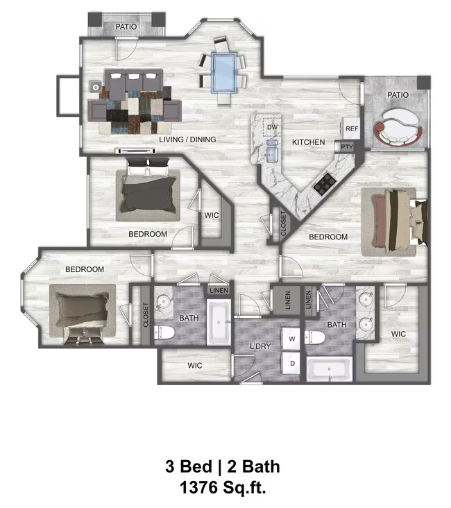 Unit 2311 2311 floor plan